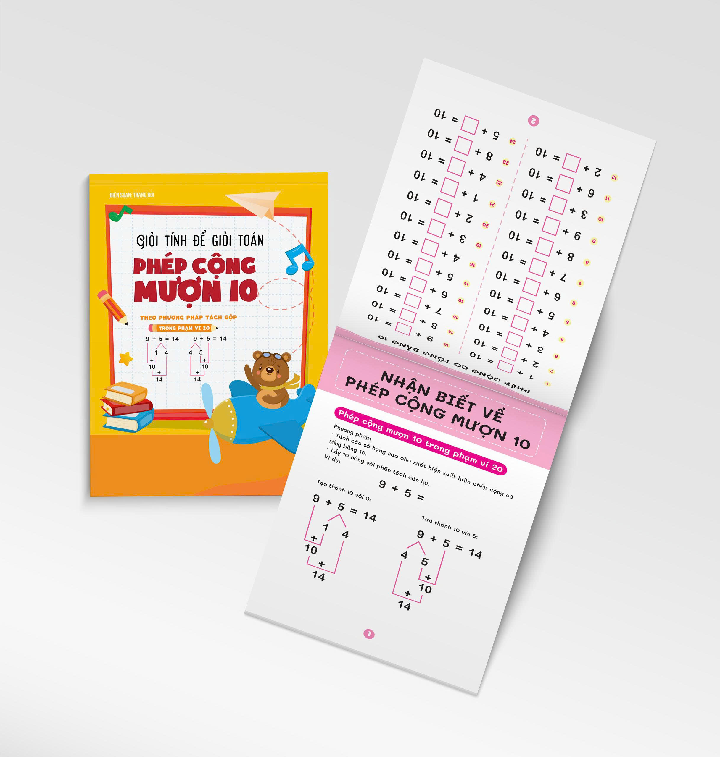 Giỏi Tính Để Giỏi Toán - Phép Cộng Mượn 10