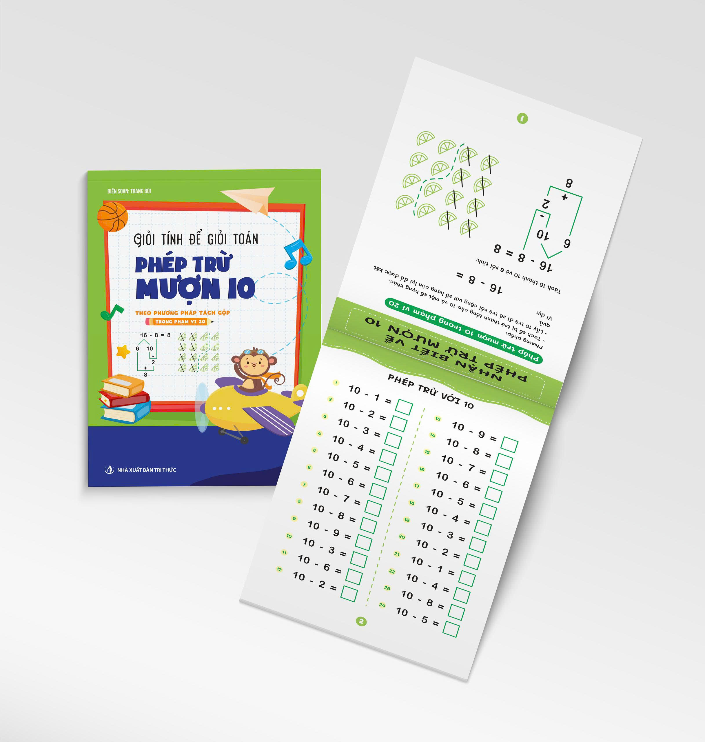 Giỏi Tính Để Giỏi Toán - Phép Trừ Mượn 10