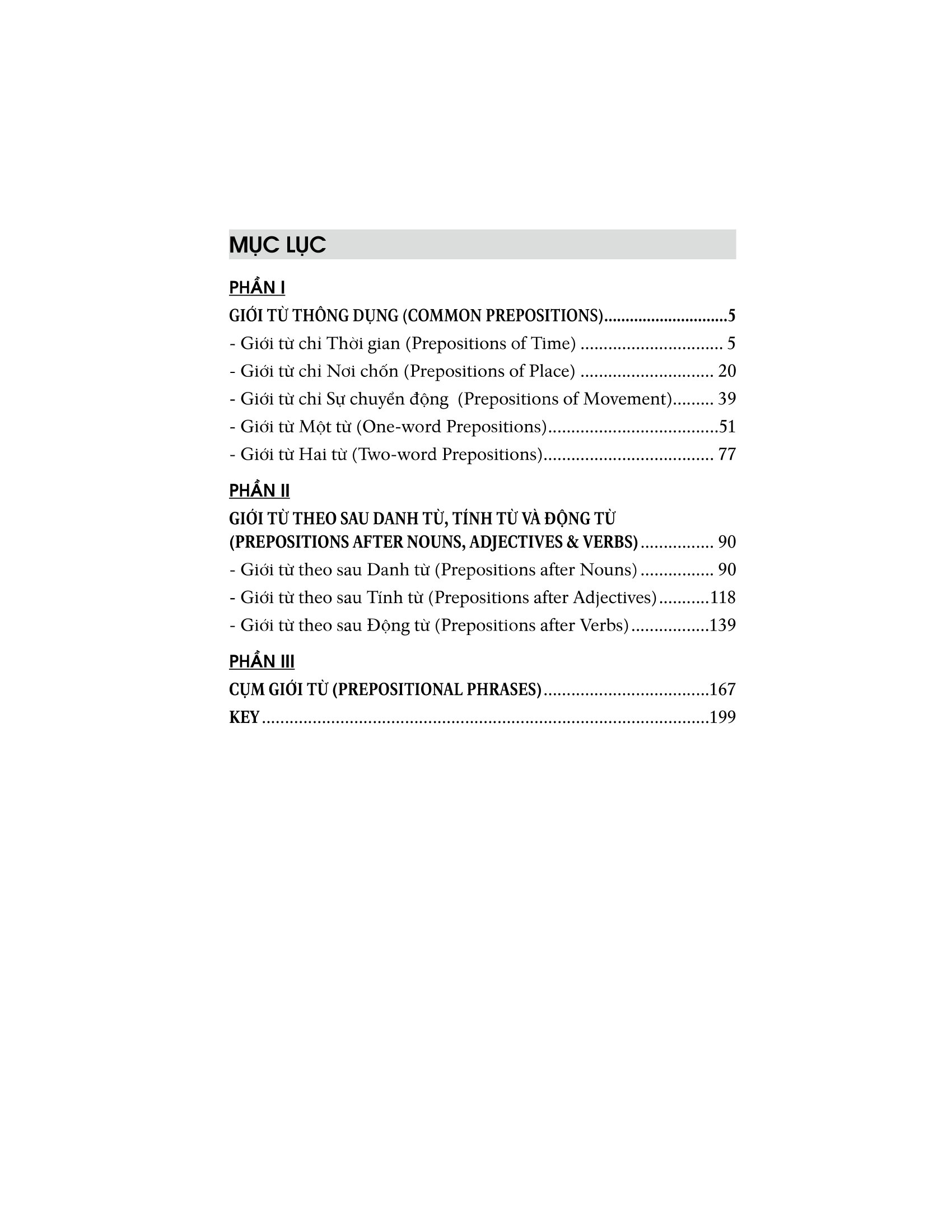 giới từ tiếng anh (tái bản)