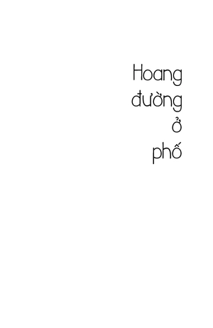 giọng của phố