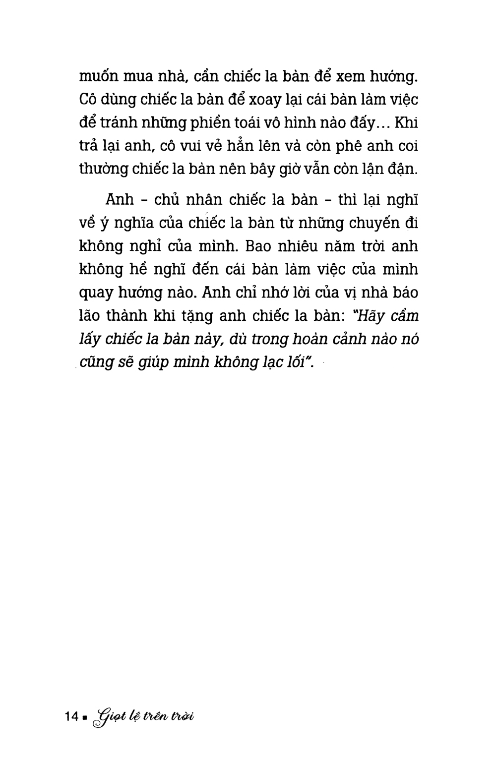 giọt lệ trên trời