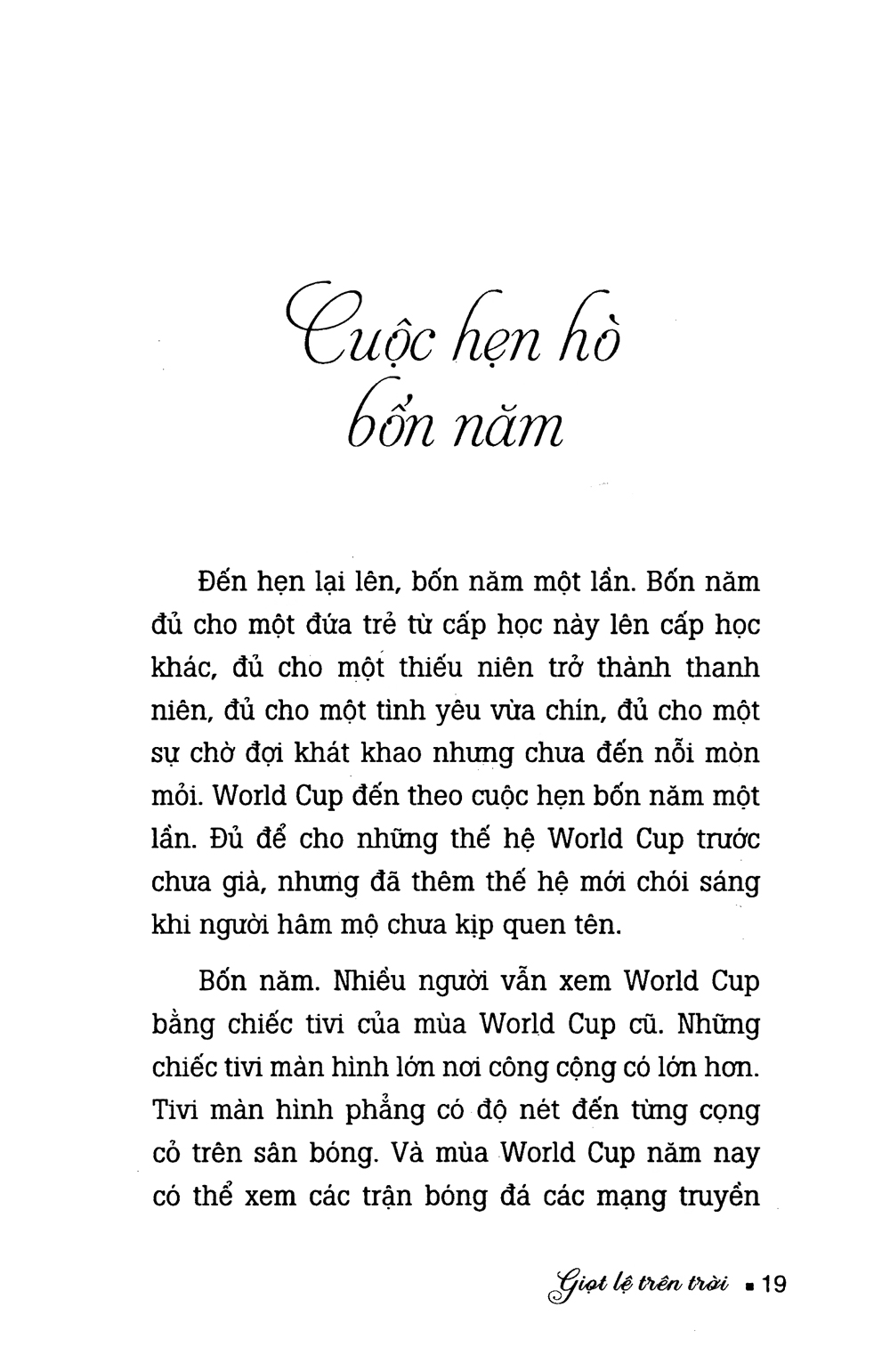 giọt lệ trên trời