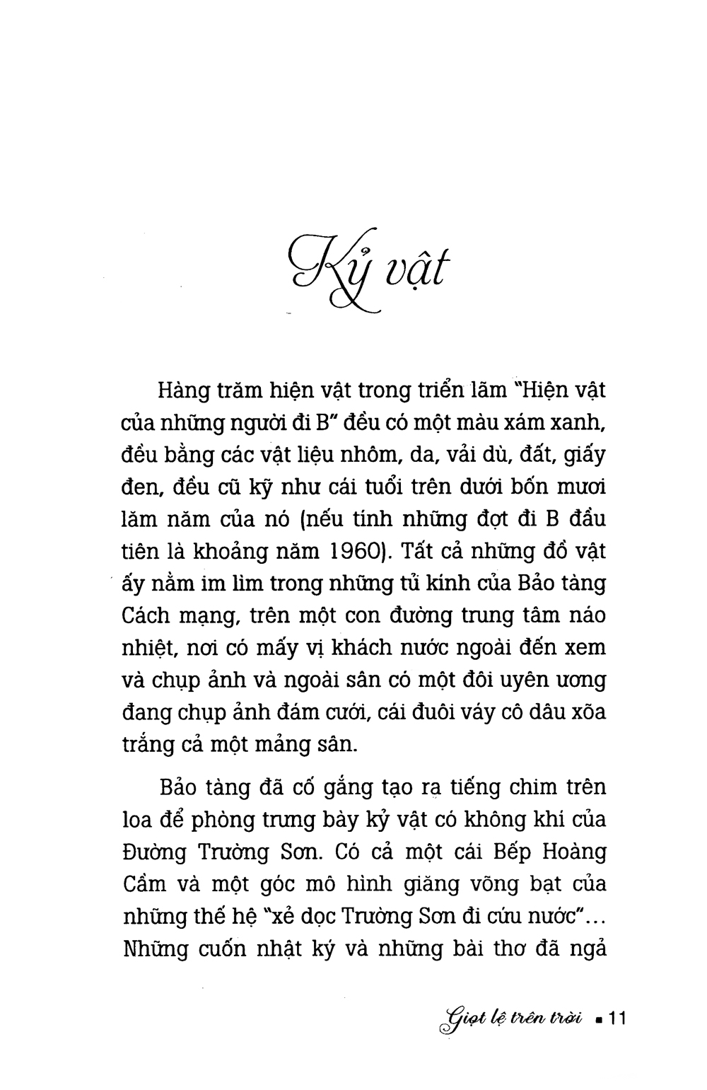giọt lệ trên trời
