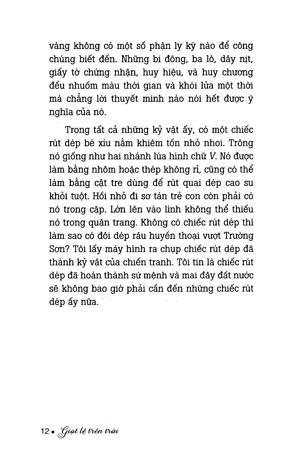 giọt lệ trên trời