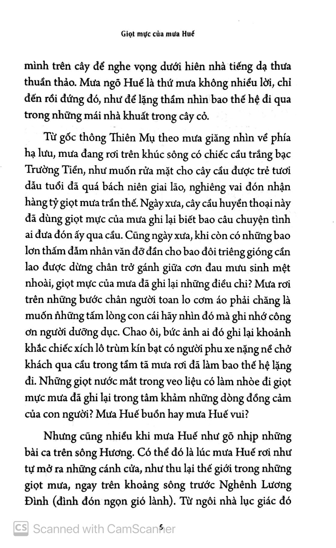 giọt mực của mưa huế