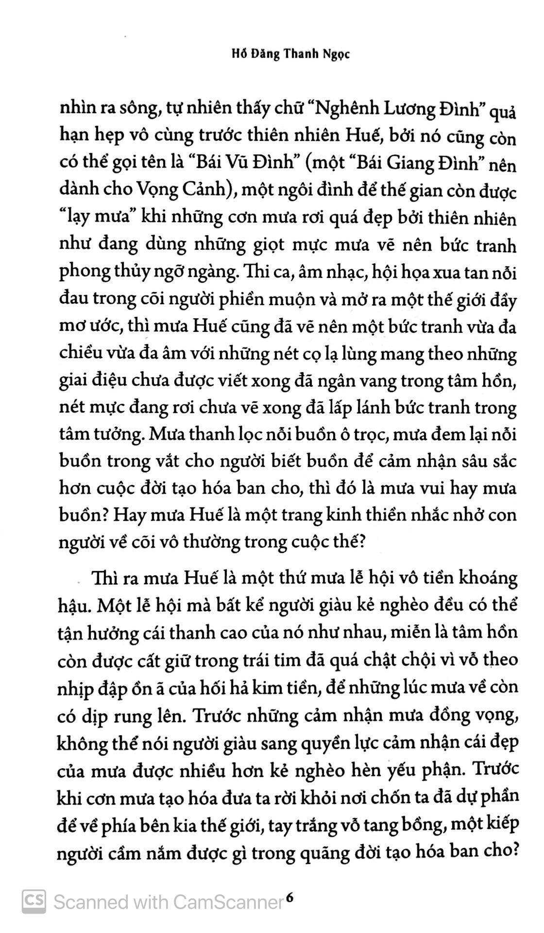 giọt mực của mưa huế