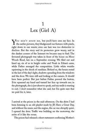 girl a: the sunday times bestseller