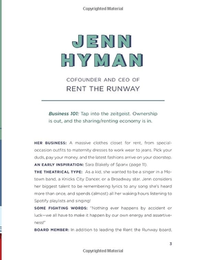 girls who run the world: thirty ceos who mean business