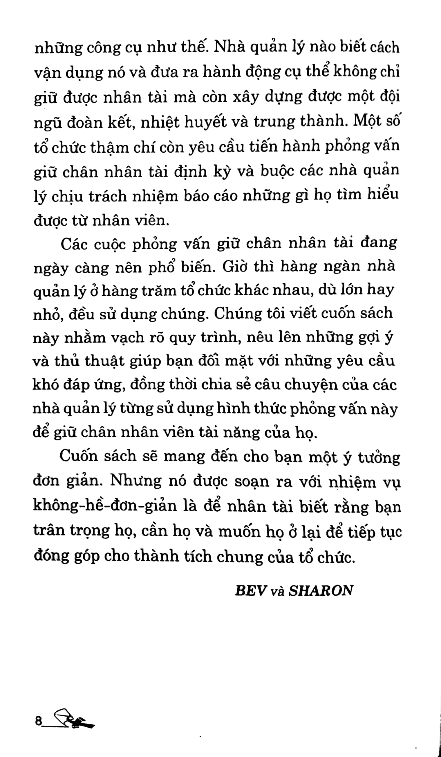 giữ chân nhân tài