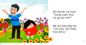 giúp bé đọc và nói tốt hơn - cùng ra vườn hoa (tái bản 2019)