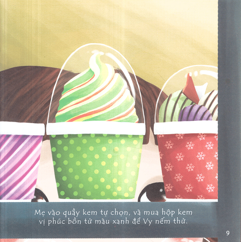 giúp bé làm chủ cảm xúc - bé vy tập tô màu