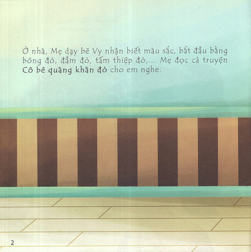 giúp bé làm chủ cảm xúc - bé vy tập tô màu