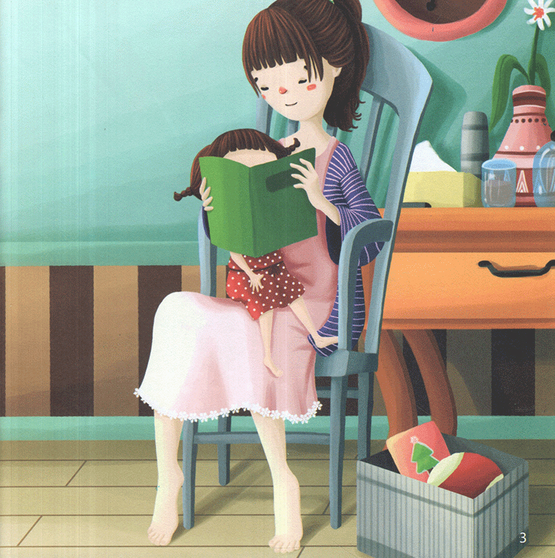 giúp bé làm chủ cảm xúc - bé vy tập tô màu