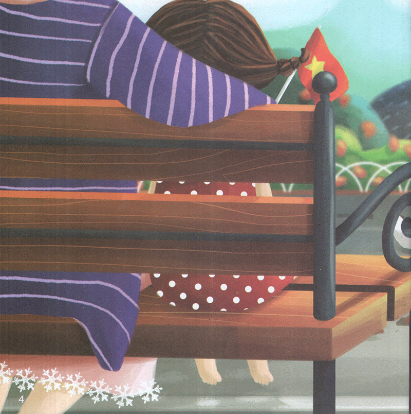 giúp bé làm chủ cảm xúc - bé vy tập tô màu