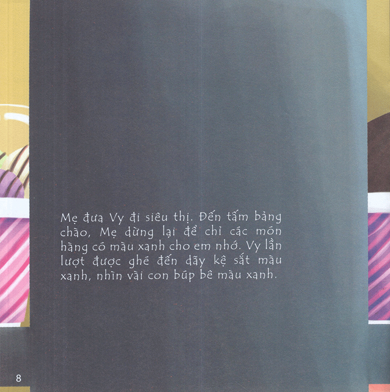 giúp bé làm chủ cảm xúc - bé vy tập tô màu