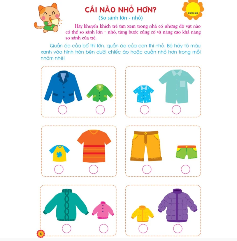 giúp bé phát triển tiềm năng toán học (3 tuổi)