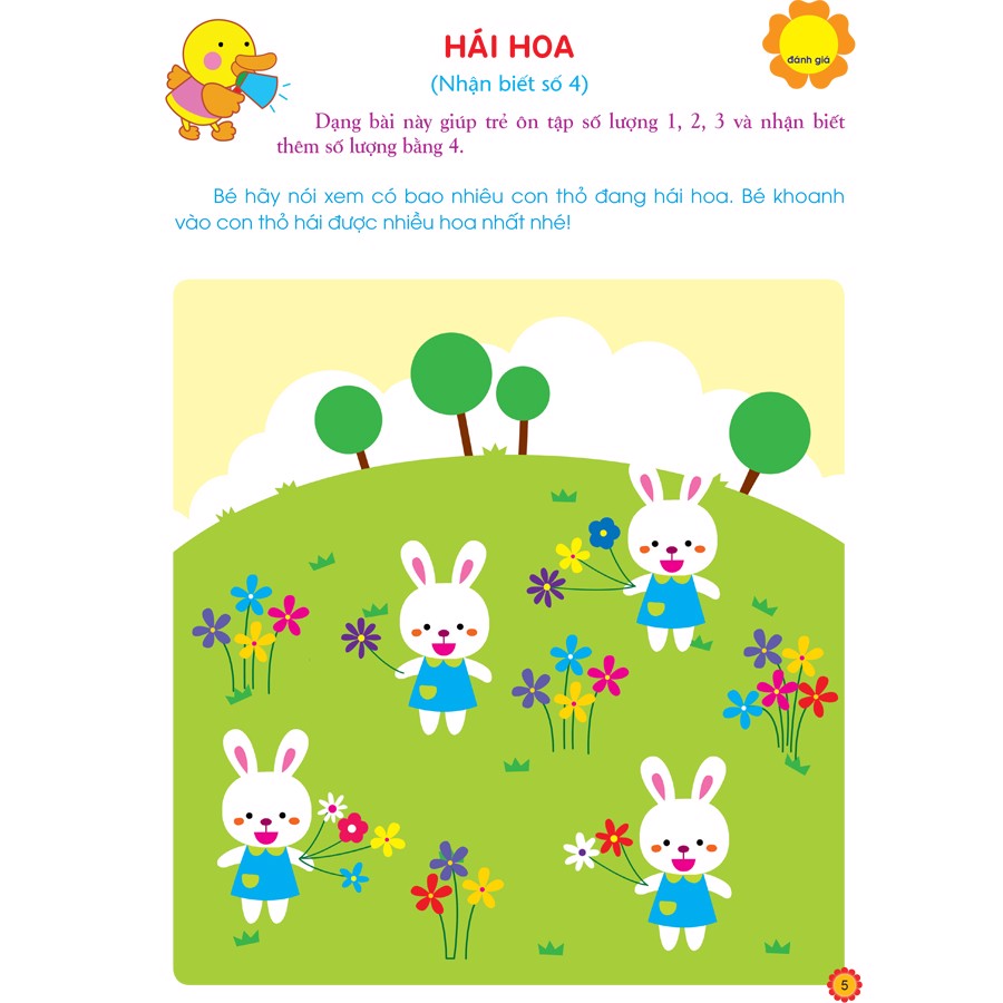 giúp bé phát triển tiềm năng toán học (4 tuổi)