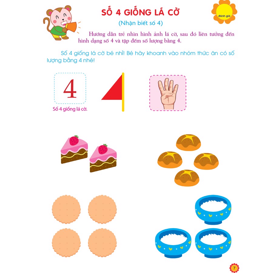 giúp bé phát triển tiềm năng toán học (4 tuổi)