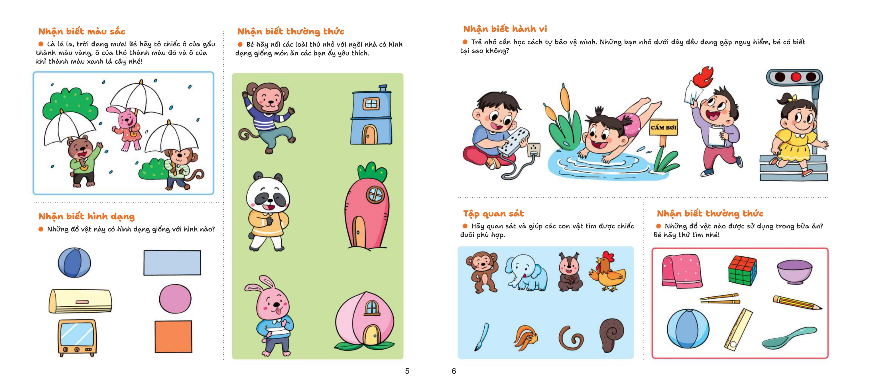 Giup Be Ren Luyen Tu Duy Qua 1600 Cau Do - Cang Choi Cang Thong Minh - 2-3 Tuoi