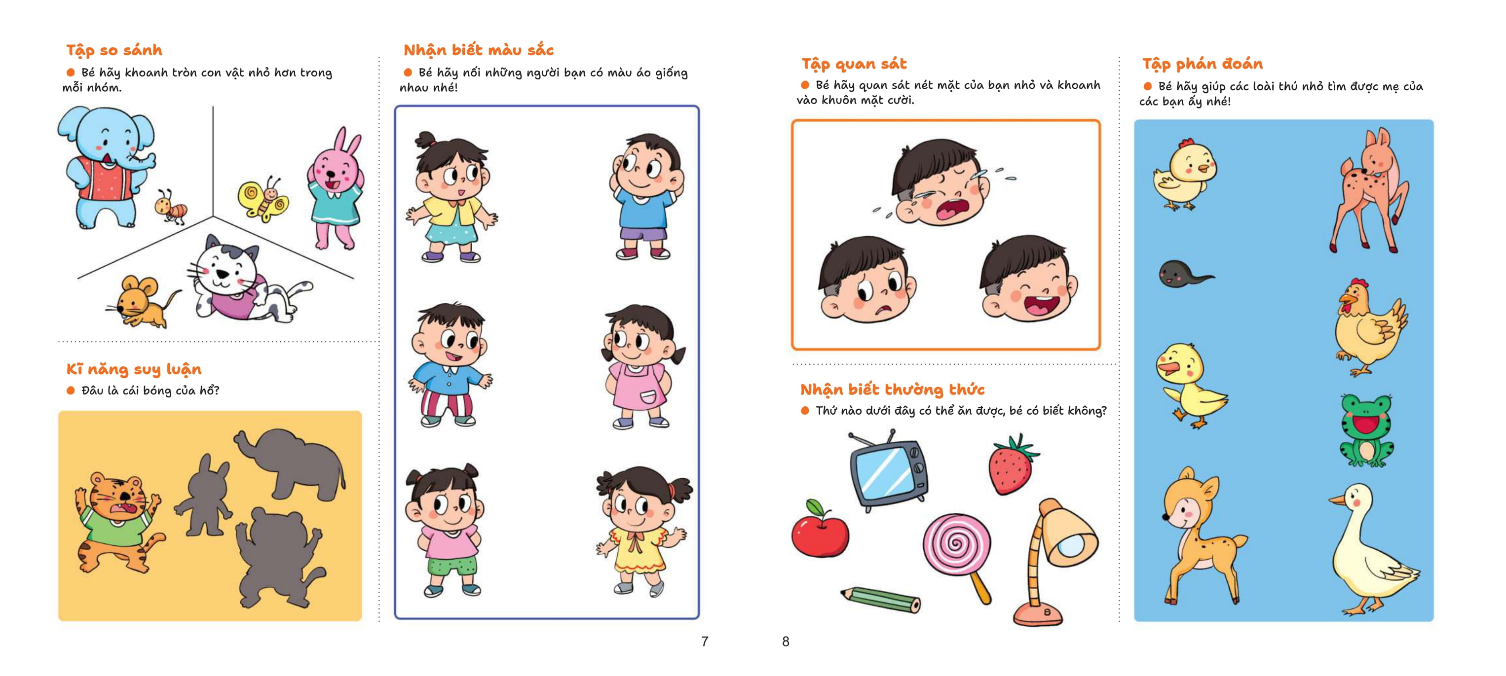 Giup Be Ren Luyen Tu Duy Qua 1600 Cau Do - Cang Choi Cang Thong Minh - 2-3 Tuoi