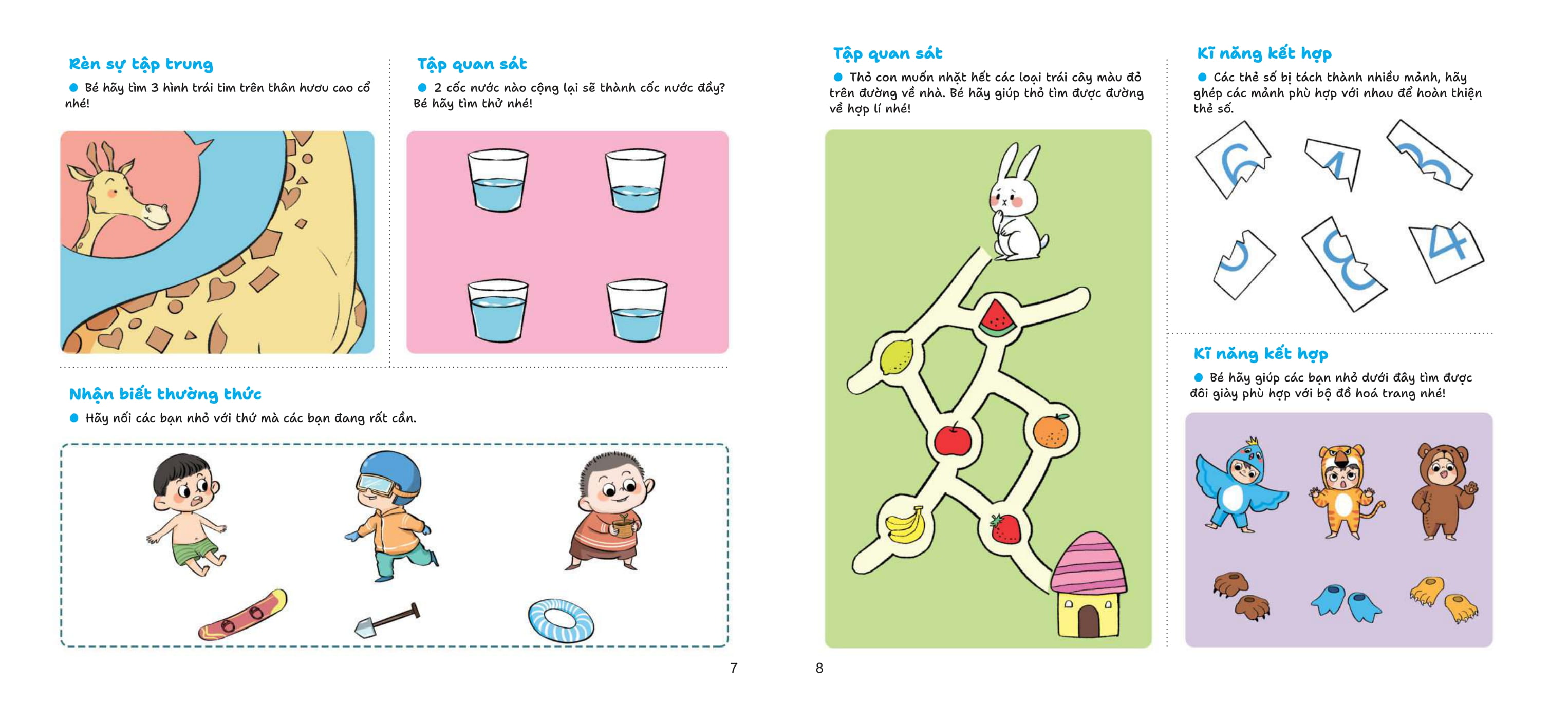 Giup Be Ren Luyen Tu Duy Qua 1600 Cau Do - Cang Choi Cang Thong Minh - 3-4 Tuoi