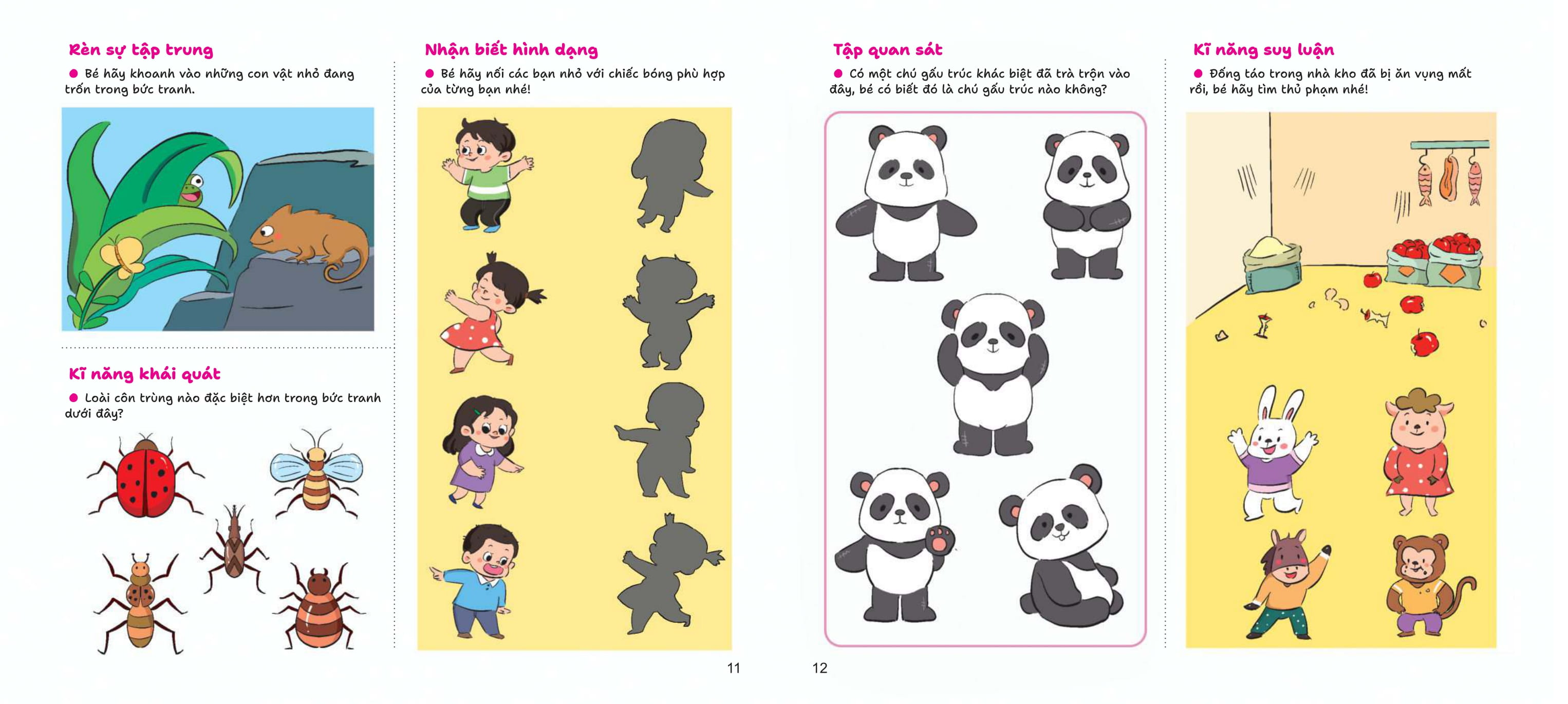 Giúp Bé Rèn Luyện Tư Duy Qua 1600 Câu Đố - Càng Chơi Càng Thông Minh - 4-5 Tuổi