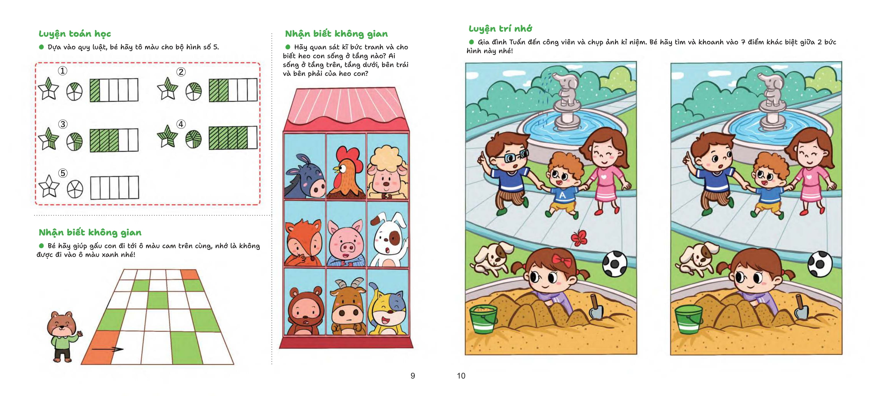 Giup Be Ren Luyen Tu Duy Qua 1600 Cau Do - Cang Choi Cang Thong Minh - 5-6 Tuoi