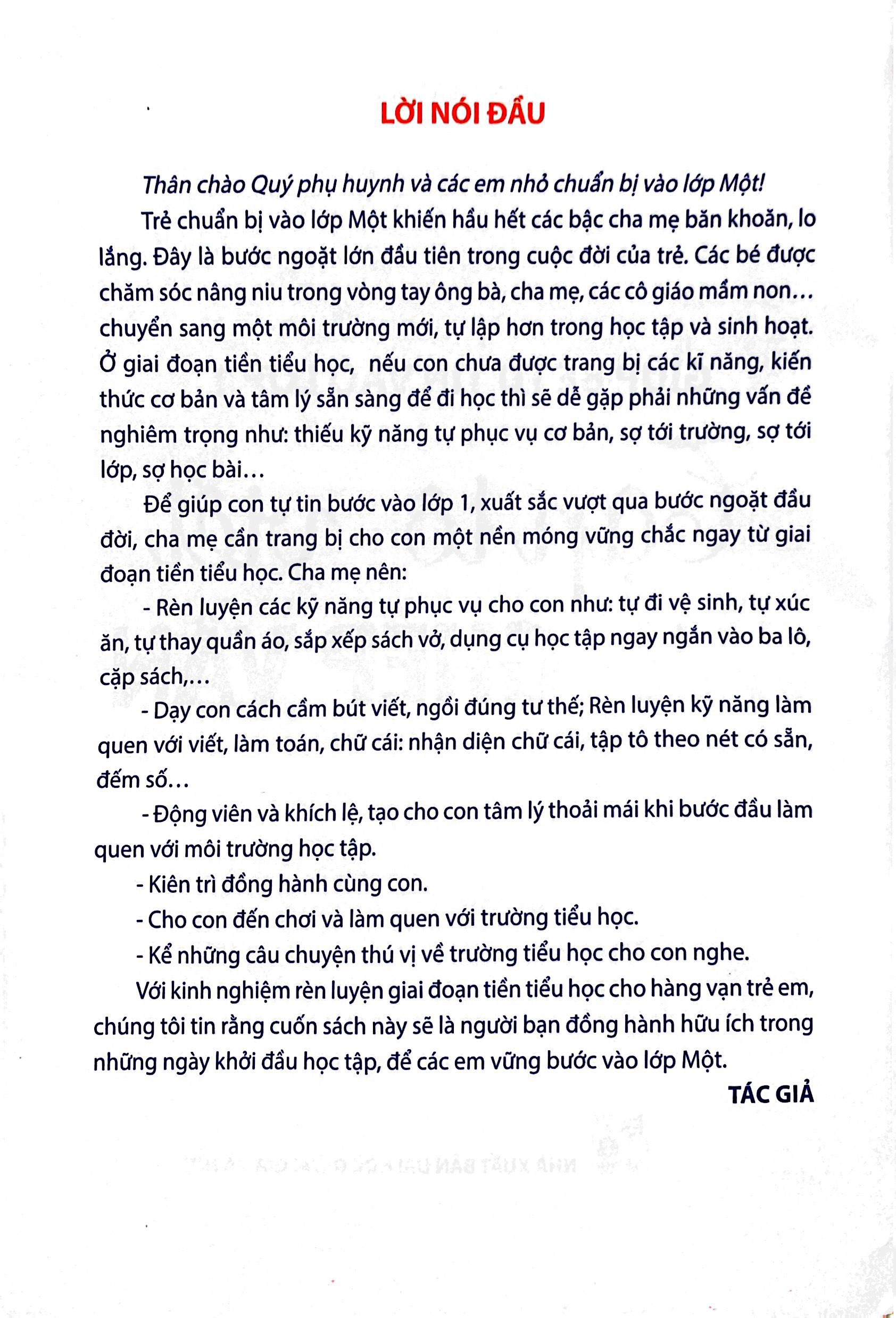 giúp bé tự tin vào lớp 1 - tập tô - viết vần - ghép vần