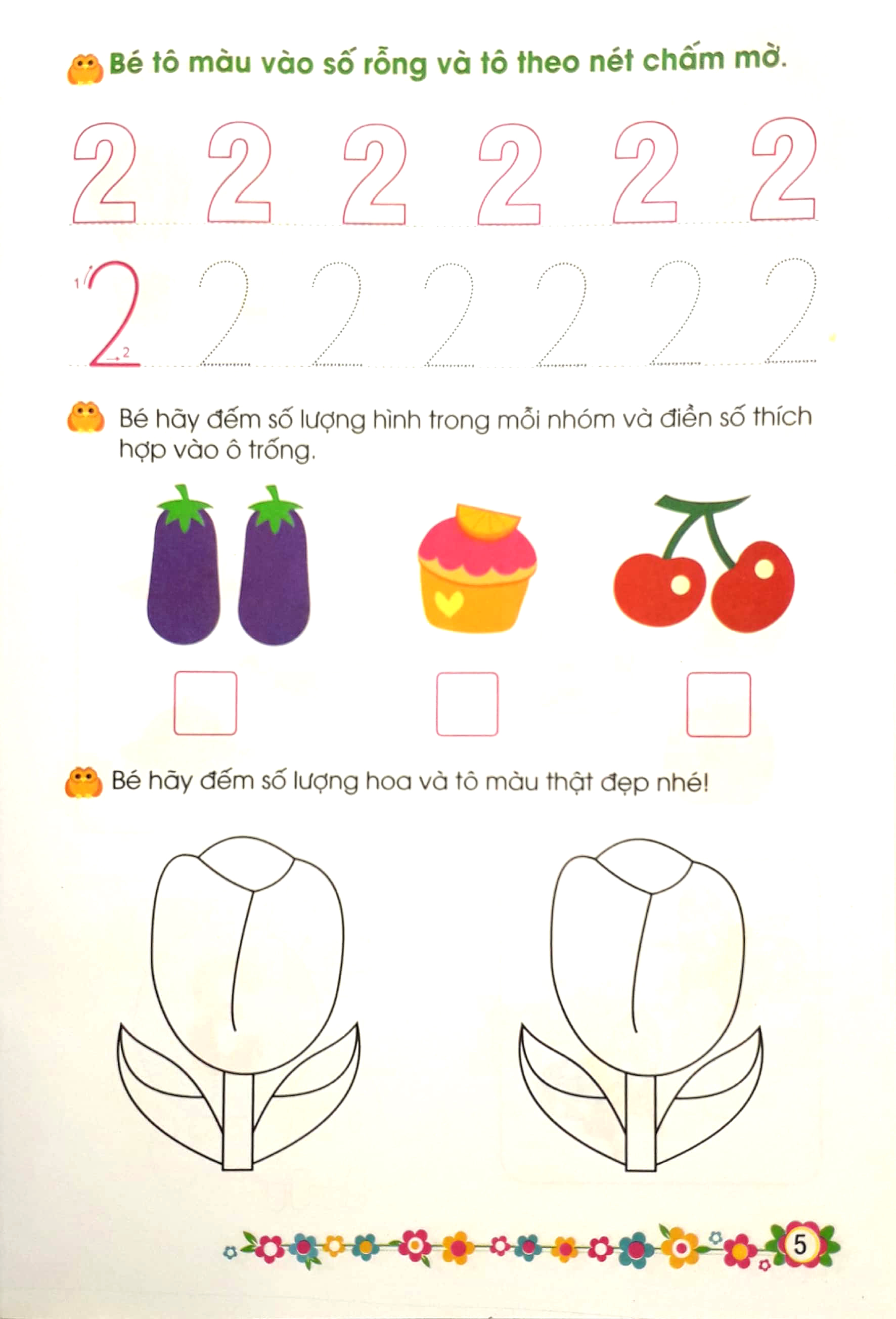 giúp bé vững bước vào lớp 1 - bé làm quen với chữ số (4-5 tuổi) (tái bản 2024)