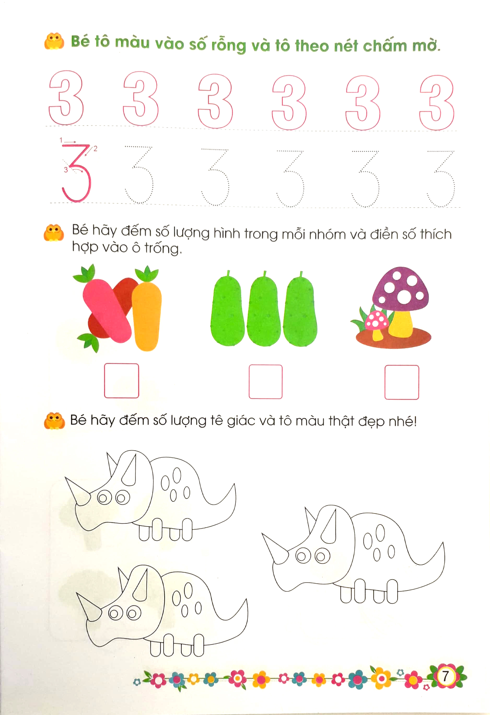 giúp bé vững bước vào lớp 1 - bé làm quen với chữ số (4-5 tuổi) (tái bản 2024)