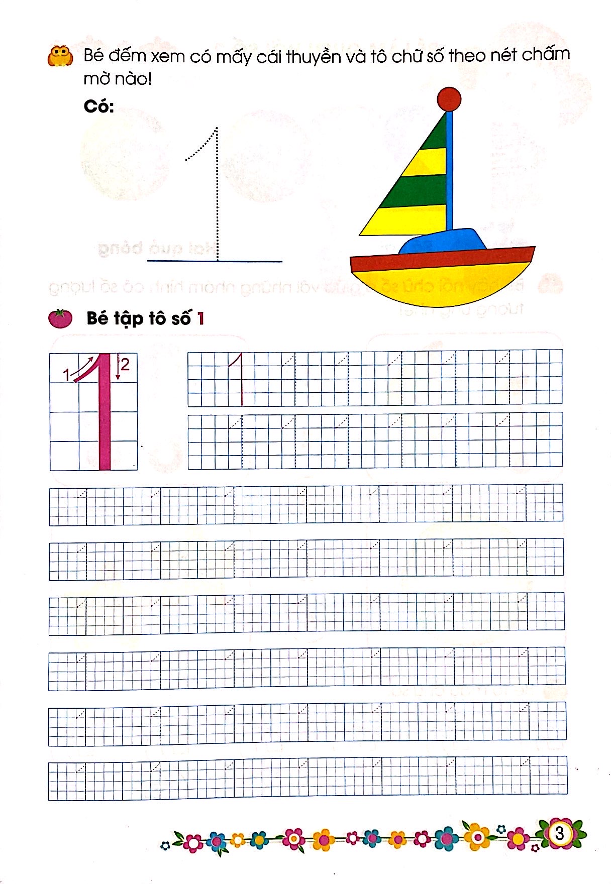 giúp bé vững bước vào lớp 1 - bé làm quen với chữ số (5-6 tuổi) (tái bản 2024)