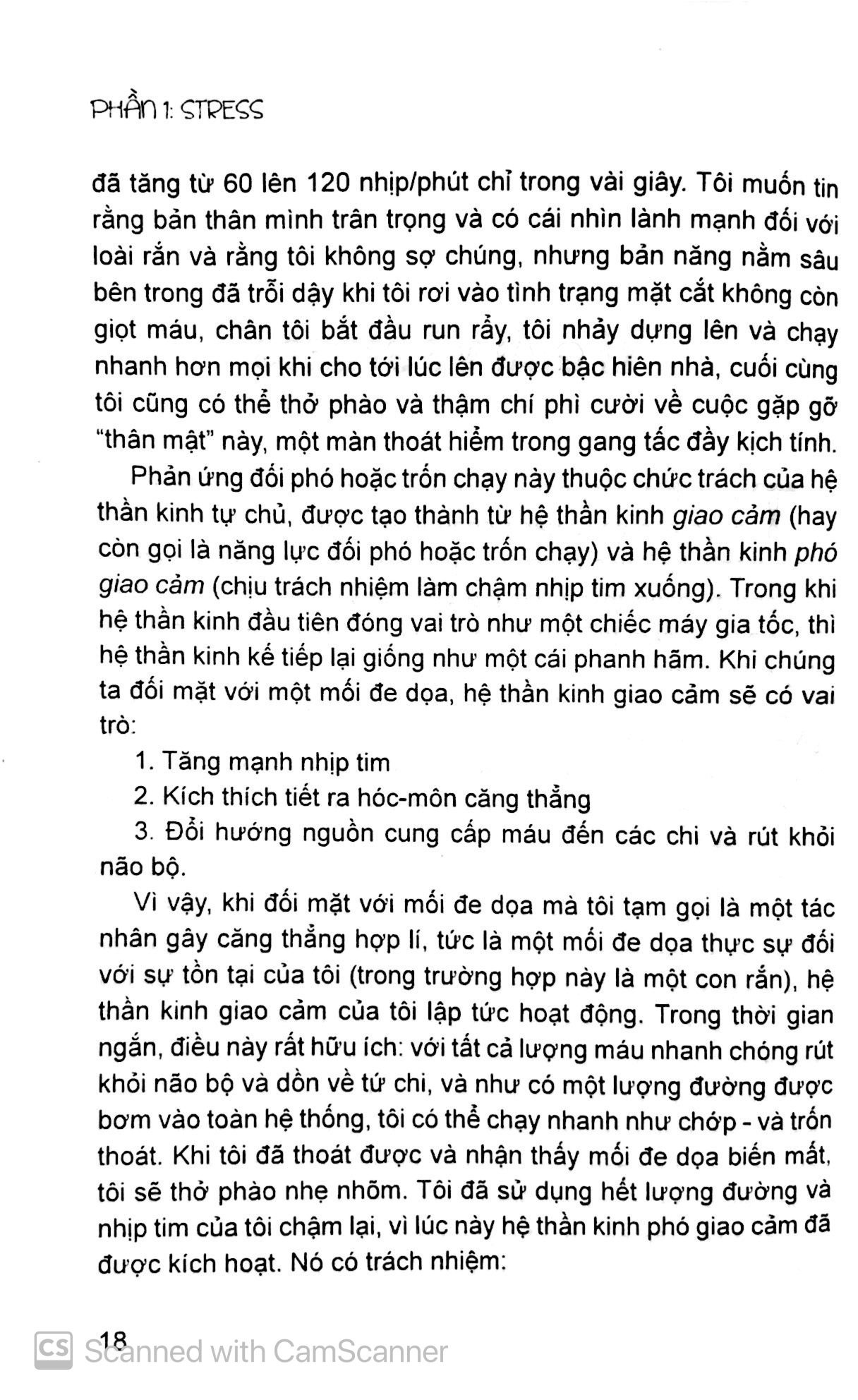 giúp con đương đầu với stress