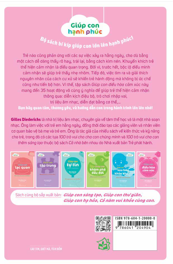 giúp con hạnh phúc: giúp con điều hòa cảm xúc - 35 hoạt động dành cho trẻ từ 3 đến 10 tuổi