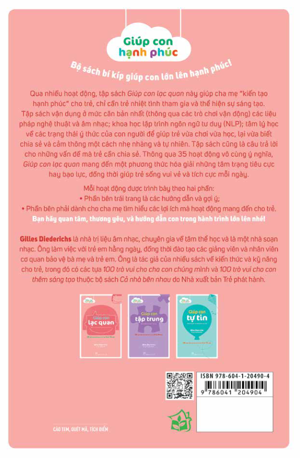 giúp con hạnh phúc - giúp con lạc quan (35 hoạt động dành cho trẻ từ 3 đến 10 tuổi)