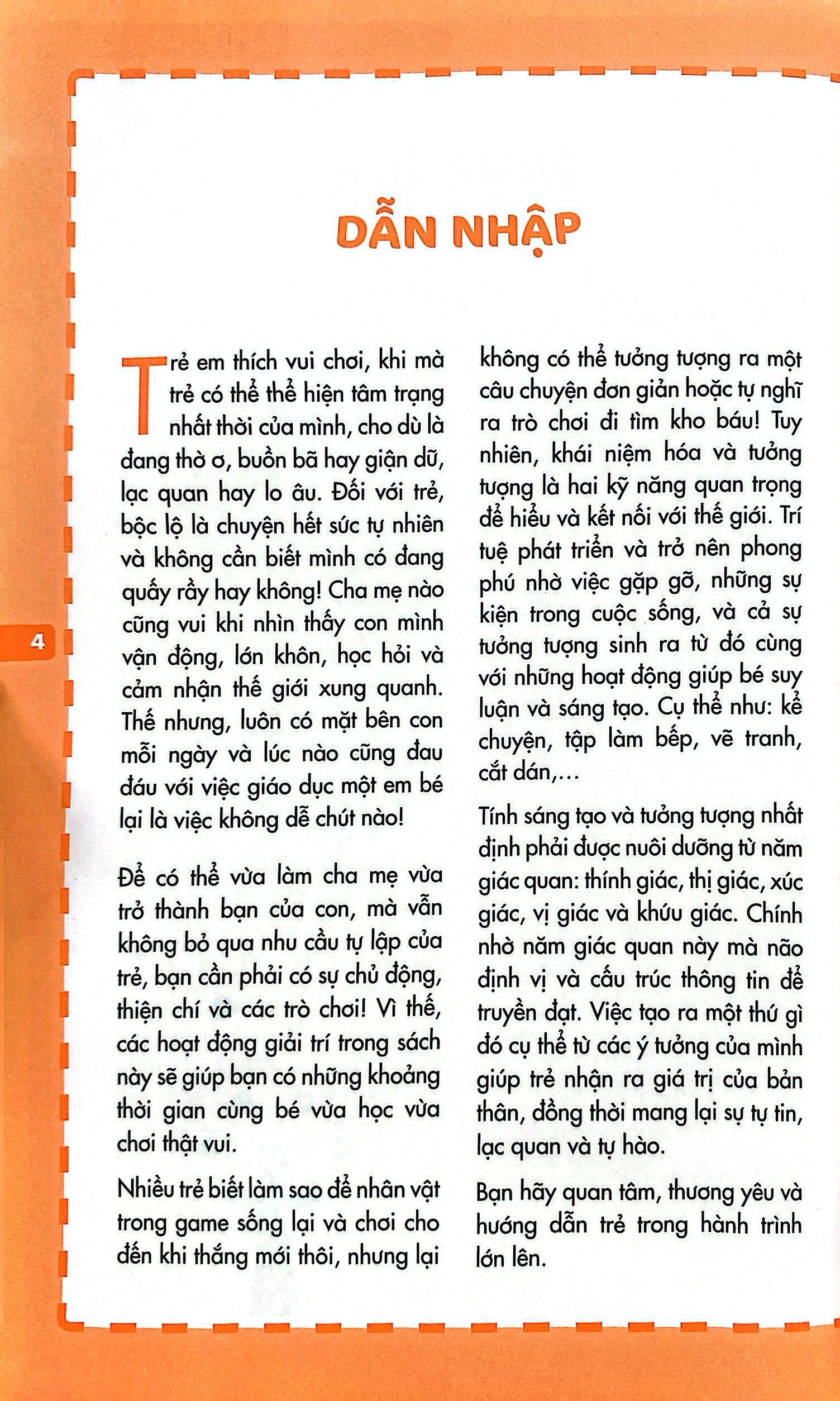 giúp con hạnh phúc - giúp con sáng tạo - 35 hoạt động dành cho trẻ từ 3 đến 10 tuổi