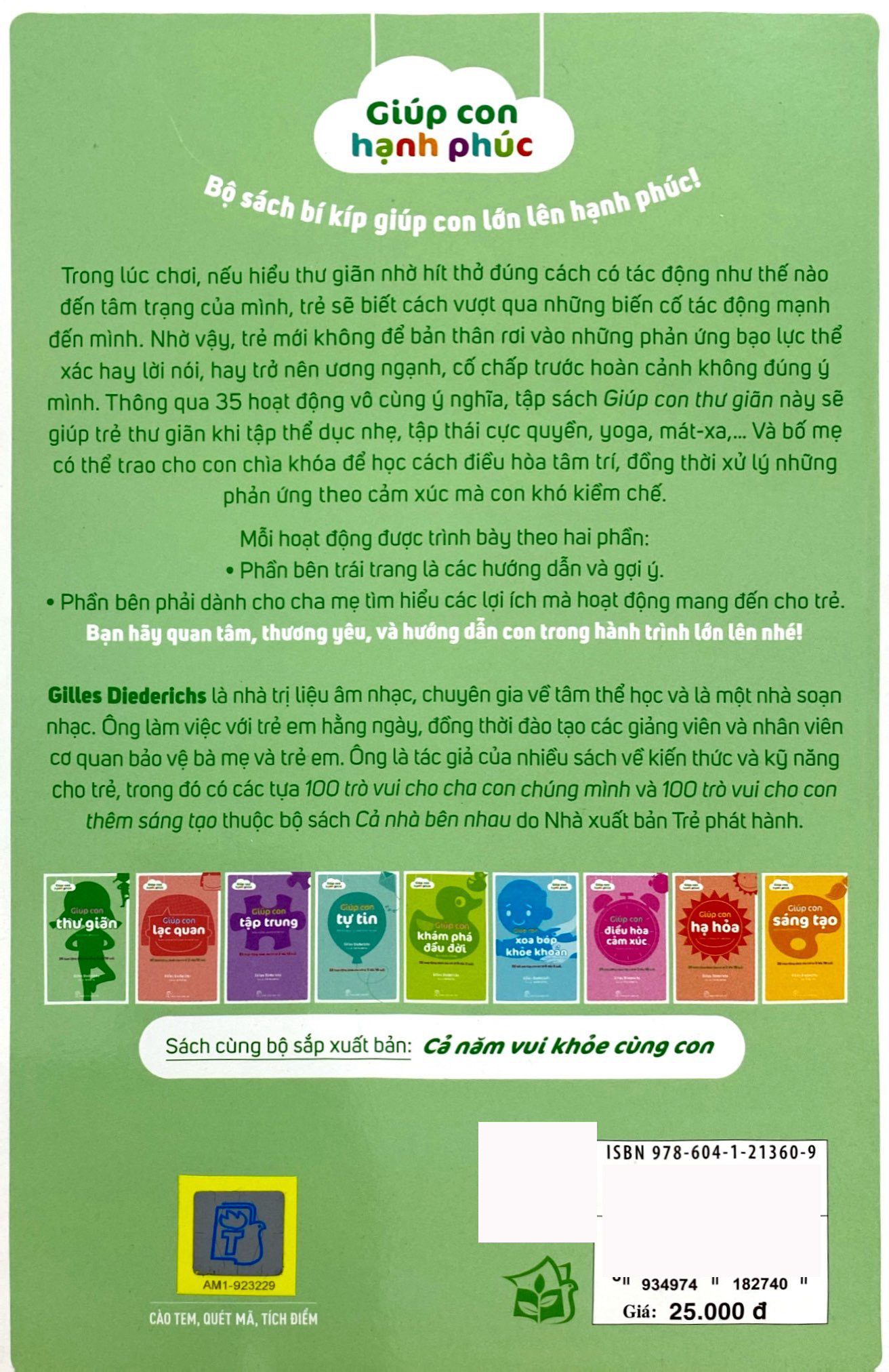 giúp con hạnh phúc - giúp con thư giãn - 35 hoạt động dành cho trẻ từ 3 đến 10 tuổi