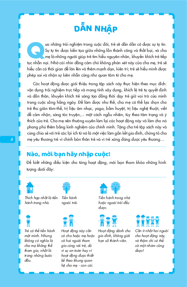 giúp con hạnh phúc - giúp con tự tin (35 hoạt động dành cho trẻ từ 3 đến 10 tuổi)