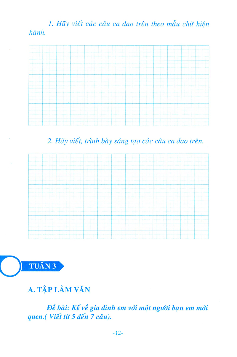 giúp em học tốt tập làm văn và luyện viết chữ đẹp lớp 3 - tập 1