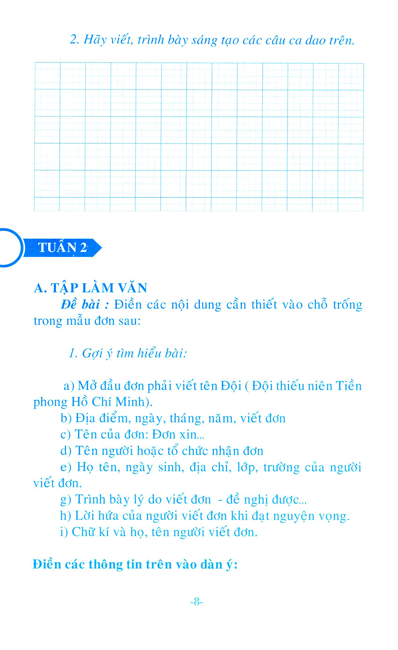 giúp em học tốt tập làm văn và luyện viết chữ đẹp lớp 3 - tập 1