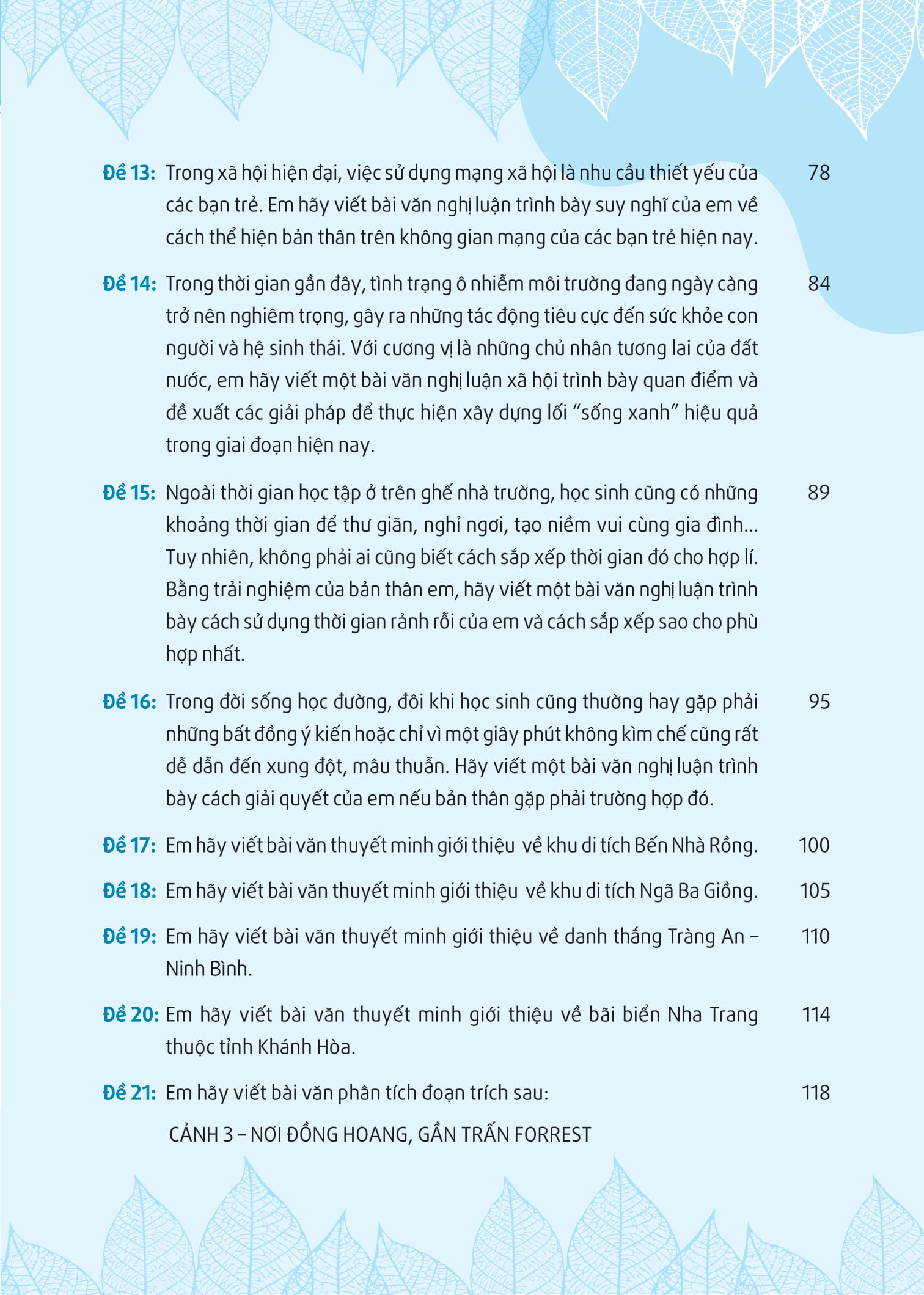 Giup Em Viet Doan Va Bai Van Hay Ngu Van Lop 9