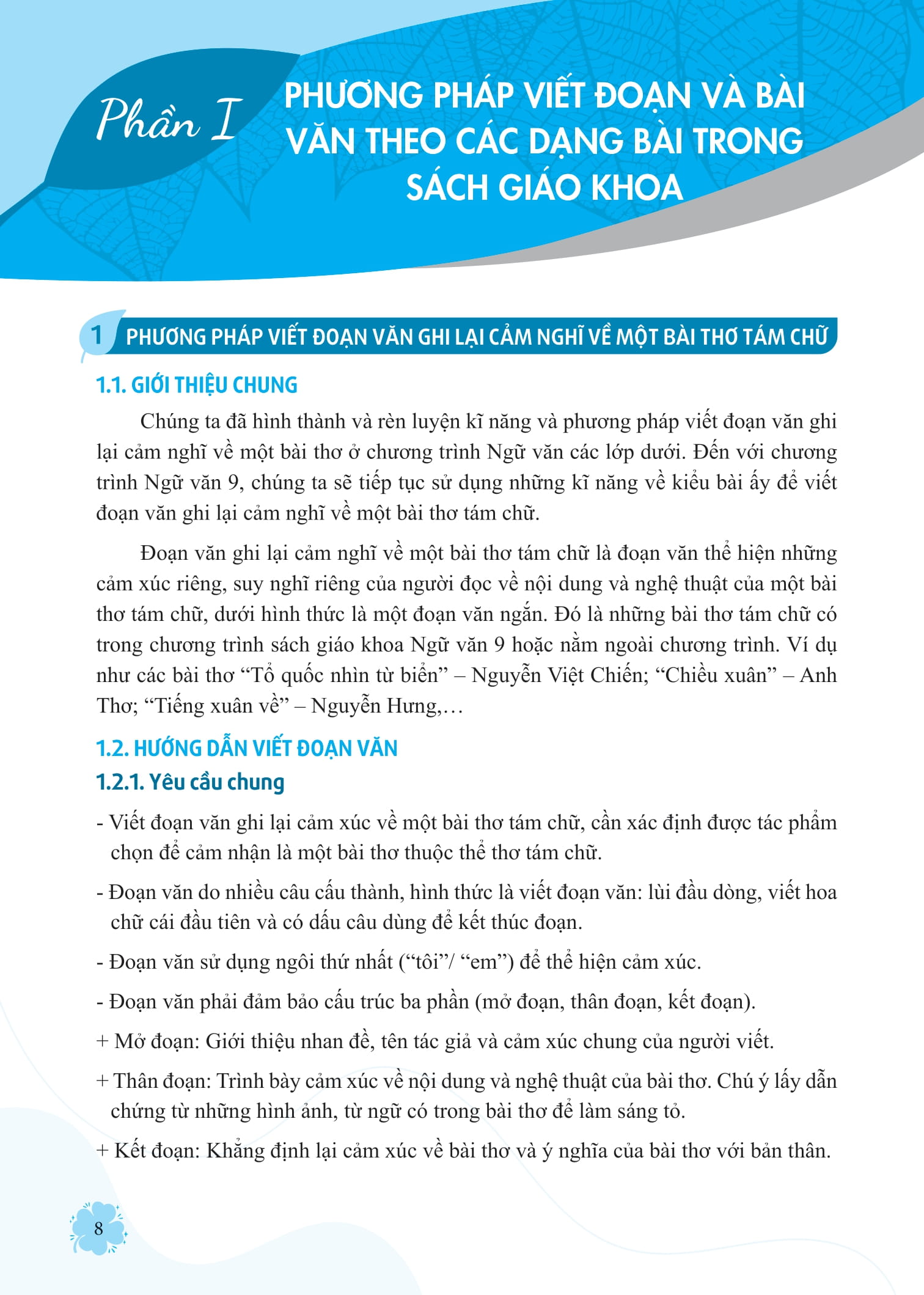 Giup Em Viet Doan Va Bai Van Hay Ngu Van Lop 9