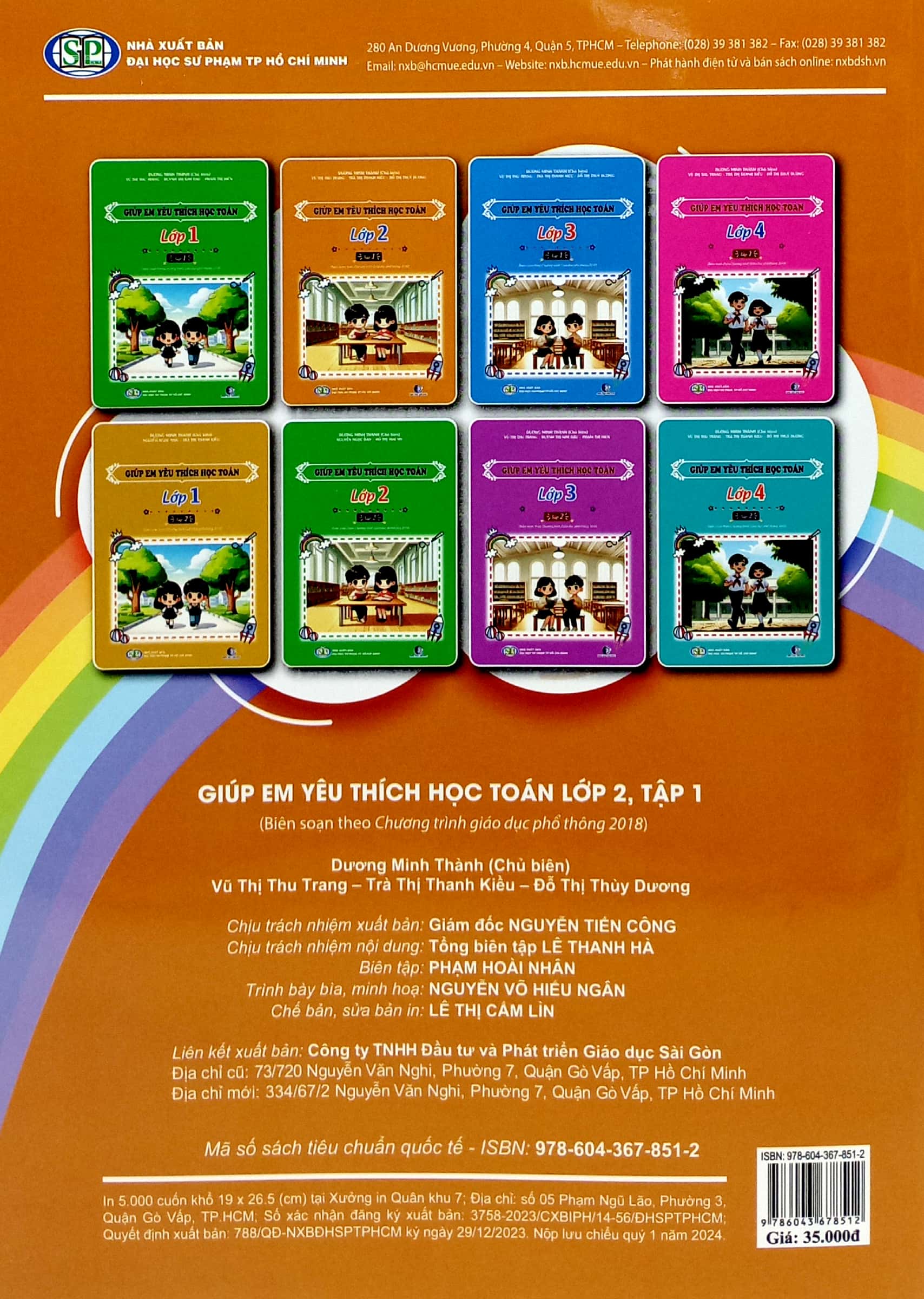 giúp em yêu thích học toán lớp 2 - tập 1 (biên soạn theo chương trình phổ thông 2018)