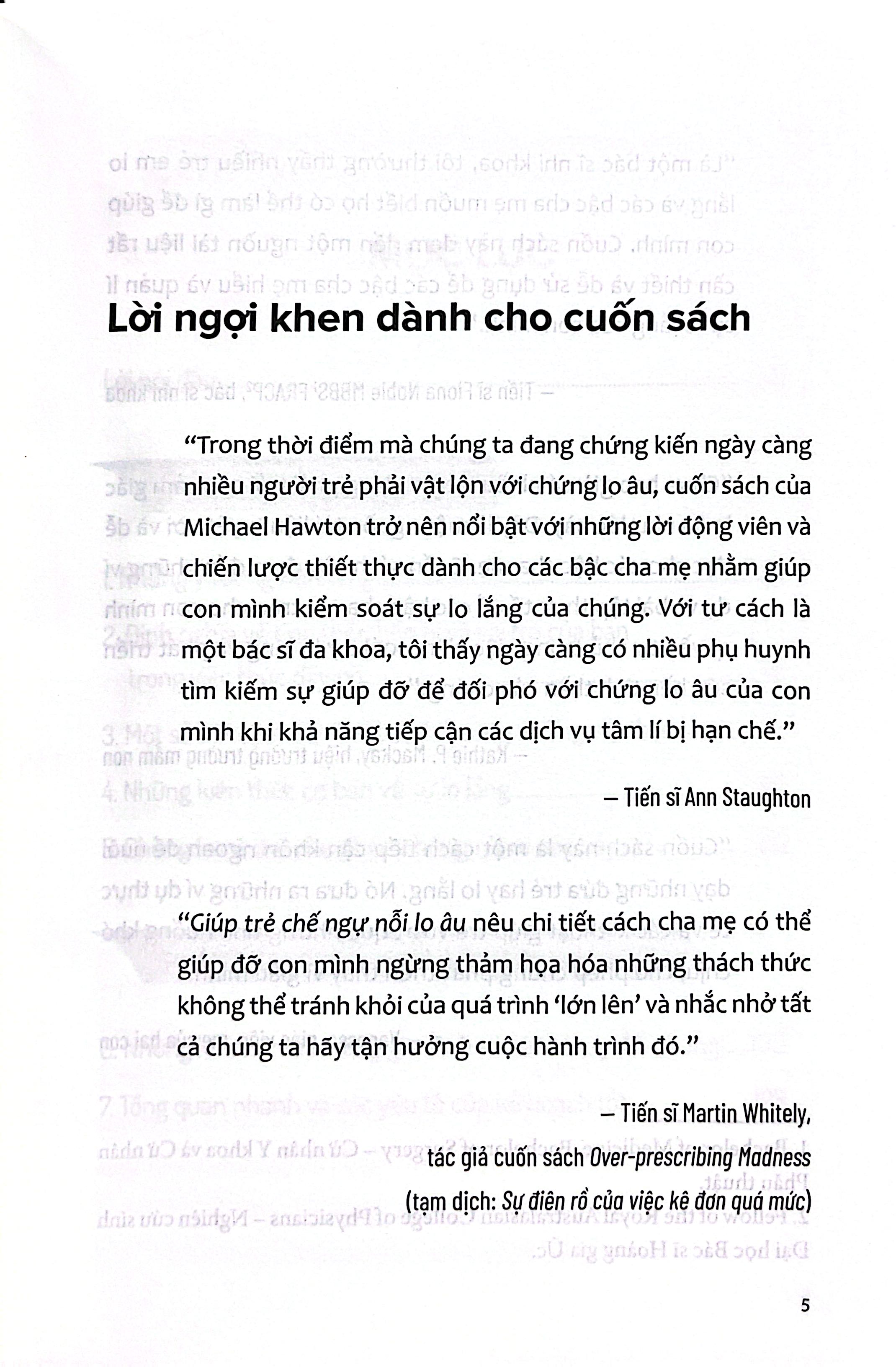 Giúp Trẻ Chế Ngự Nỗi Lo Âu