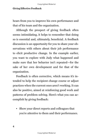giving effective feedback (hbr 20-minute manager series)