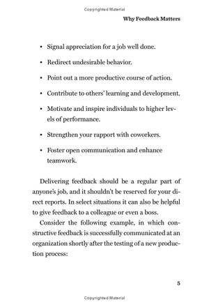 giving effective feedback (hbr 20-minute manager series)