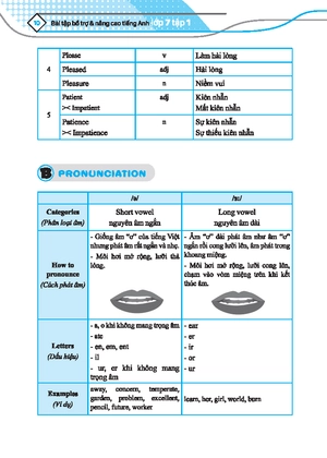 global success - bài tập bổ trợ & nâng cao tiếng anh 7 - tập 1 (có đáp án) (tái bản 2024)