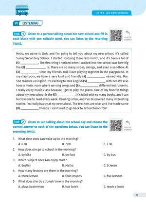 global success - bài tập tiếng anh 6 - tập 1 (có đáp án)