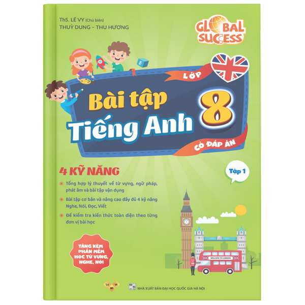 global success - bài tập tiếng anh 8 - tập 1 (có đáp án)