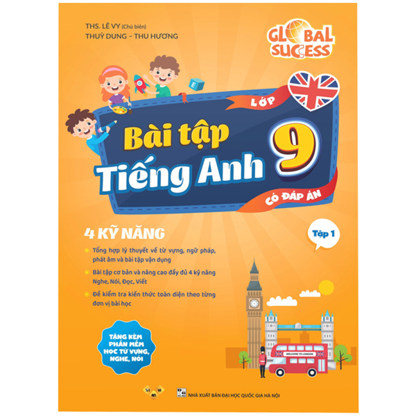 global success - bài tập tiếng anh 9 - tập 1 (có đáp án)