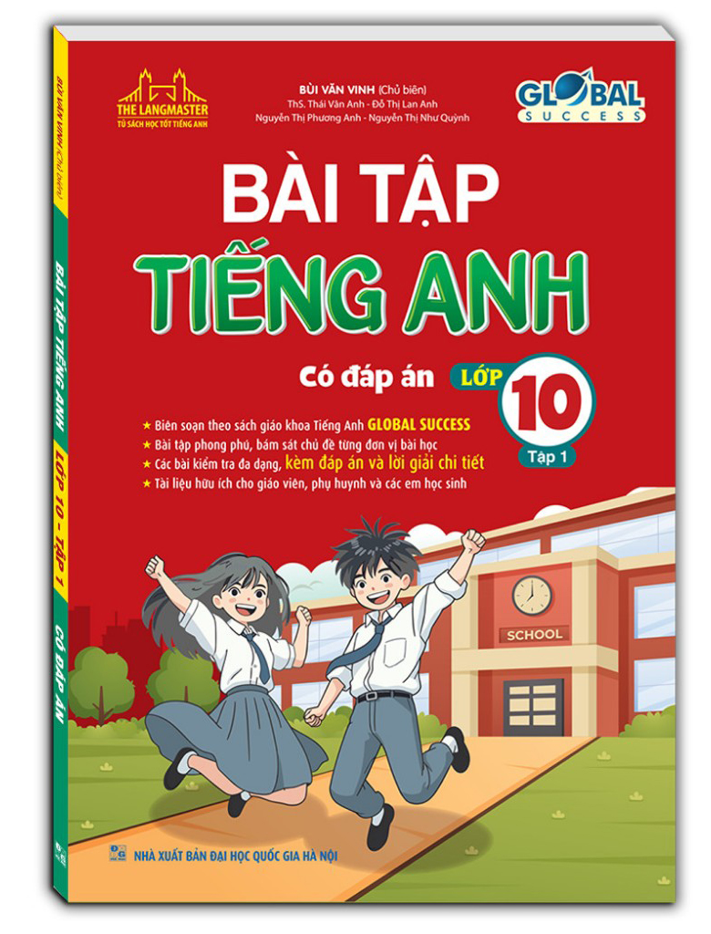 global success - bài tập tiếng anh có đáp án lớp 10 - tập 1